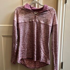 Avis pink track jacket 3/4 zip